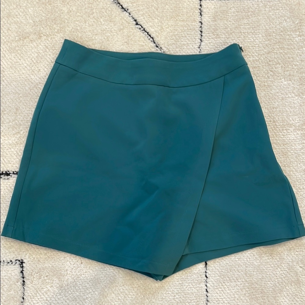Teal Skort